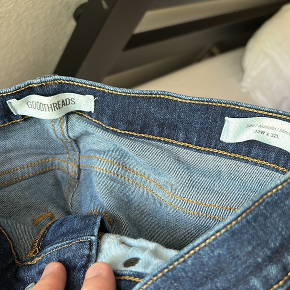 Slim Dark Blue Jeans - Picture 3 of 3